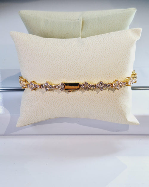 Honeycomb Armband Golden