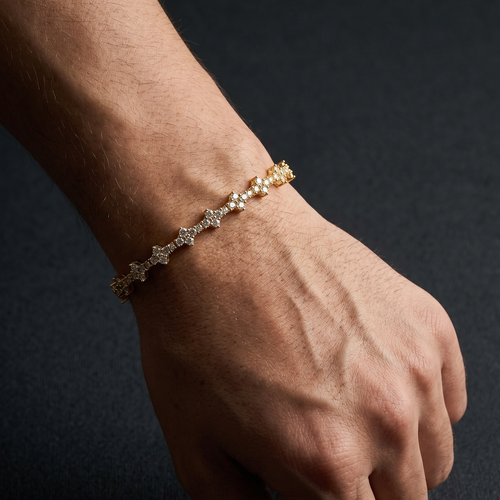Honeycomb Armband Golden