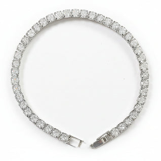 Tennis Armband Silbern