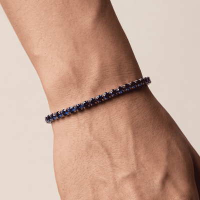 Tennis Armband Navy