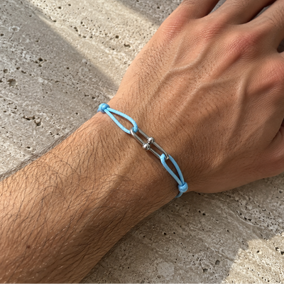 Shackle Armband Silbern
