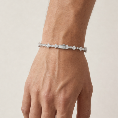 Shooting Star Armband Silbern