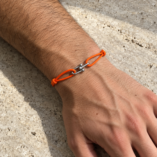 Shackle Armband Silbern
