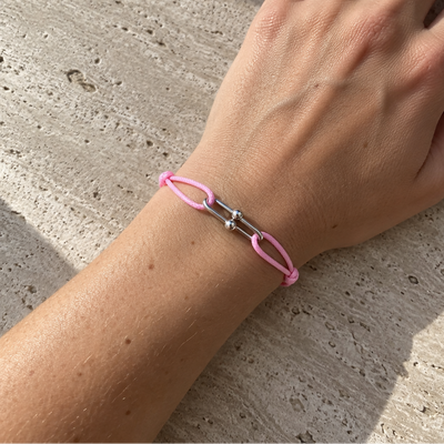 Shackle Armband Silbern