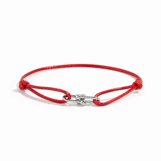 Shackle Armband Silbern