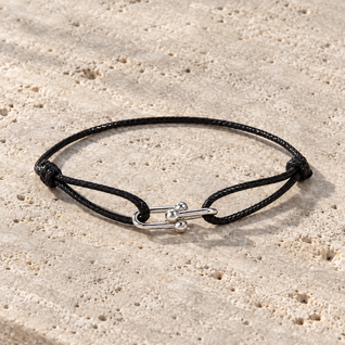 Shackle Armband Silbern