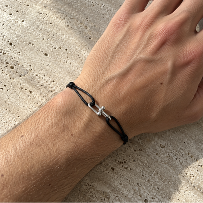 Shackle Armband Silbern