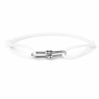 Shackle Armband Silbern