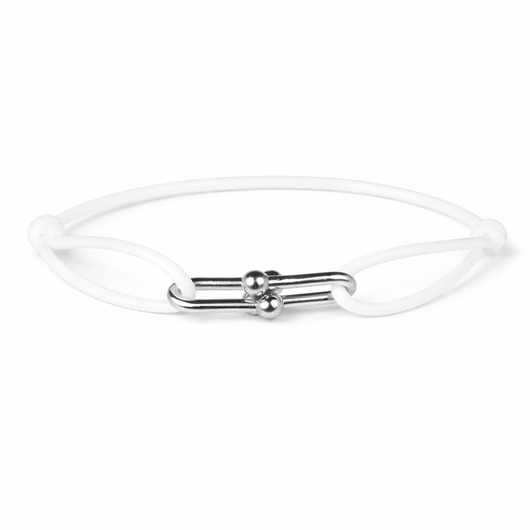 Shackle Armband Silbern